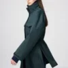 Abrigo corto utilitario para mujer en pantalones cortos Abrigo corto utilitario para mujer en pantalones cortos