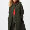 Abrigo largo holgado PUFFTECH para mujer Abrigo largo holgado PUFFTECH para mujer