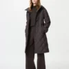 Abrigo largo holgado PUFFTECH para mujer Abrigo largo holgado PUFFTECH para mujer