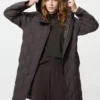 Abrigo largo holgado PUFFTECH para mujer Abrigo largo holgado PUFFTECH para mujer