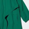 Abrigo oversize con cuello alto para mujer Abrigo oversize con cuello alto para mujer