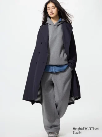 Abrigo tipo trench para mujer | Holgado