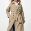 Abrigo tipo trench para mujer | Holgado Abrigo tipo trench para mujer | Holgado