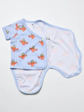 Baby Baby, colección de libros ilustrados, Body de mangas cortas | Abierto por delante | Miffy