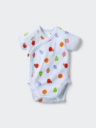 Baby Baby, la colección de libros ilustrados. Body de mangas cortas | Abierto por delante | La oruga