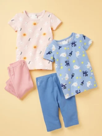 Baby Baby, la colección de libros ilustrados. Pijamas secos | Mangas cortas