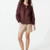 Blusa de algodón ligero con fruncidos para mujer | Estampado Blusa de algodón ligero con fruncidos para mujer | Estampado