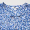 Blusa de mujer estampada con cuello en V y camisas de manga larga Blusa de mujer estampada con cuello en V y camisas de manga larga