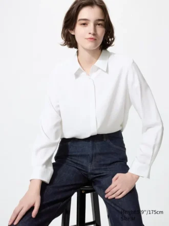 Blusa de rayón para mujer
