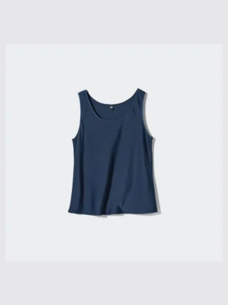Blusa de satén para mujer | Sin mangas