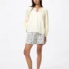 Blusa ligera de algodón fruncida para mujer Blusa ligera de algodón fruncida para mujer