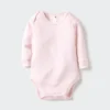 Body de manga larga Baby Baby | Pointelle Body de manga larga Baby Baby | Pointelle