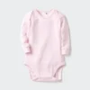 Body de manga larga Baby Baby | Pointelle Body de manga larga Baby Baby | Pointelle