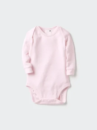 Body de manga larga Baby Baby | Pointelle