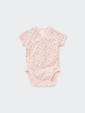 Body de mangas cortas Baby Joy of Print (Flores)