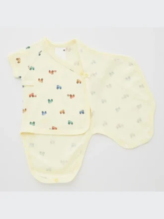 Body de mangas cortas Baby Joy of Print (Tractor)