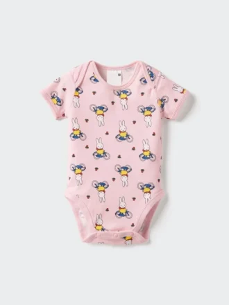 Body de mangas cortas de la colección Baby Baby the Picture Book | Miffy