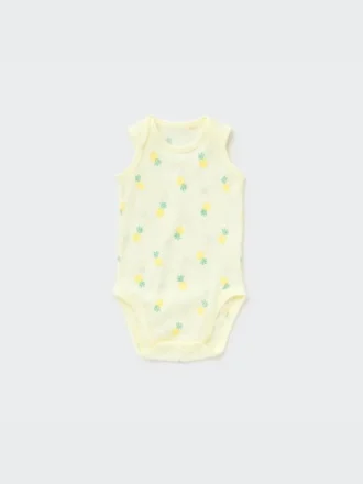 Body interior de malla de algodón Baby Joy of Print