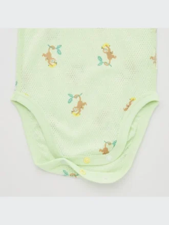 Body interior de malla de algodón Baby Joy of Print
