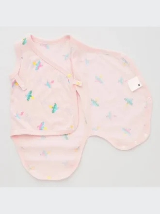 Body interior de malla de algodón Baby Joy of Print Body interior de malla de algodón Baby Joy of Print