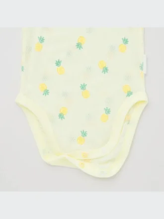 Body interior de malla de algodón Baby Joy of Print