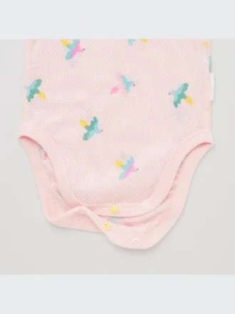 Body interior de malla de algodón Baby Joy of Print