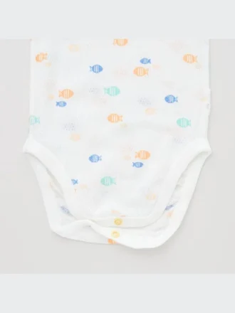 Body interior de malla de algodón Baby Joy of Print