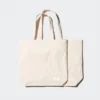 Bolsa de tela reutilizable unisex de algodón Bolsa de tela reutilizable unisex de algodón