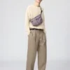 Bolso bandolera unisex plegable con bolsillo Bolso bandolera unisex plegable con bolsillo