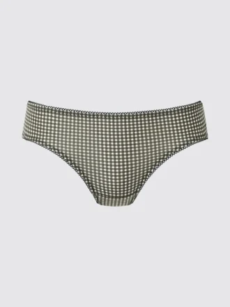 Braguitas de bikini de tiro medio para mujer | Gingham