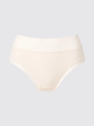 Braguitas de tiro alto con encaje para mujer Braguitas de tiro alto con encaje para mujer