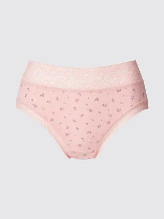 Braguitas de tiro alto para mujer | Flower Braguitas de tiro alto para mujer | Flower