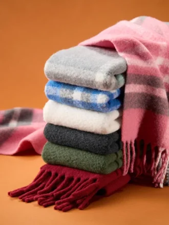 Bufanda gruesa Souffle para hombre