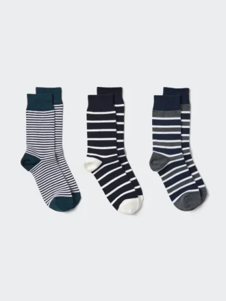 Calcetines a rayas para mujer | 3 pares