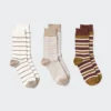 Calcetines a rayas para mujer | 3 pares Calcetines a rayas para mujer | 3 pares