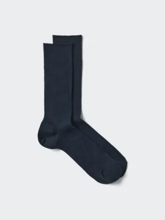 Calcetines acanalados para hombre