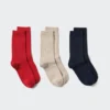 Calcetines acanalados para mujer | 3 pares Calcetines acanalados para mujer | 3 pares
