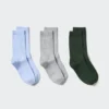 Calcetines acanalados para mujer | 3 pares Calcetines acanalados para mujer | 3 pares