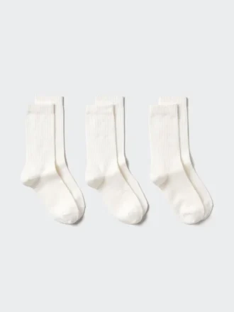 Calcetines acanalados para mujer | 3 pares