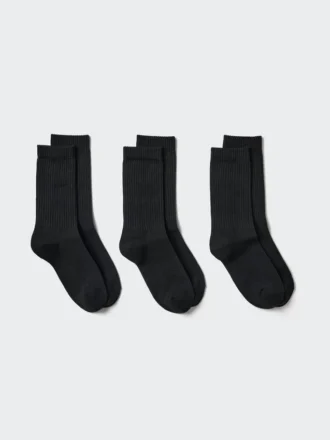 Calcetines acanalados para mujer | 3 pares