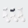Calcetines acanalados para mujer | 3 pares | A rayas Calcetines acanalados para mujer | 3 pares | A rayas