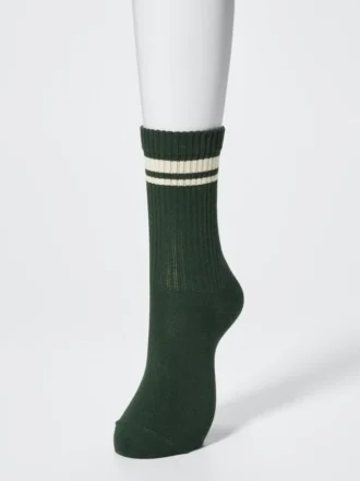 Calcetines acanalados para mujer | 3 pares | A rayas