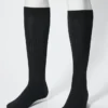 Calcetines altos de hombre con canalé ancho