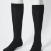 Calcetines altos de hombre con canalé ancho