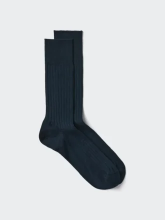 Calcetines anchos de canalé para hombre con mezcla de Supima Cotton®