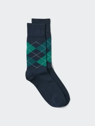 Calcetines Argyle para hombre
