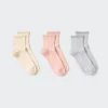 Calcetines con volantes para mujer | 3 pares Calcetines con volantes para mujer | 3 pares