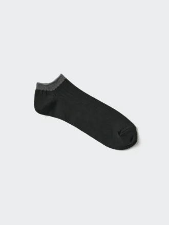 Calcetines cortos acanalados para hombre