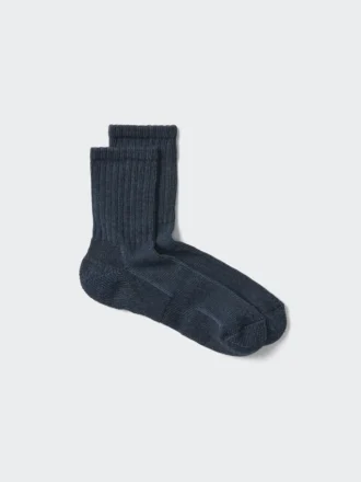 Calcetines cortos acanalados para hombre