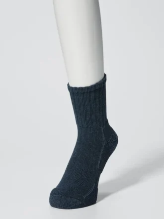 Calcetines cortos acanalados para hombre